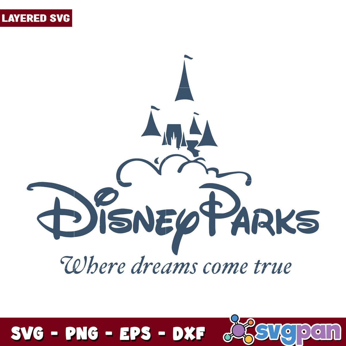 Disney parks design svg, mickey friends svg, disneyland celebration svg
