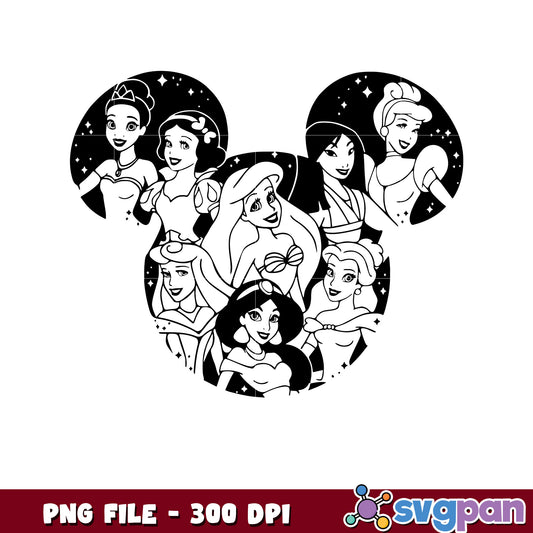Disney princess design png, disney characters png, disney cartoon png