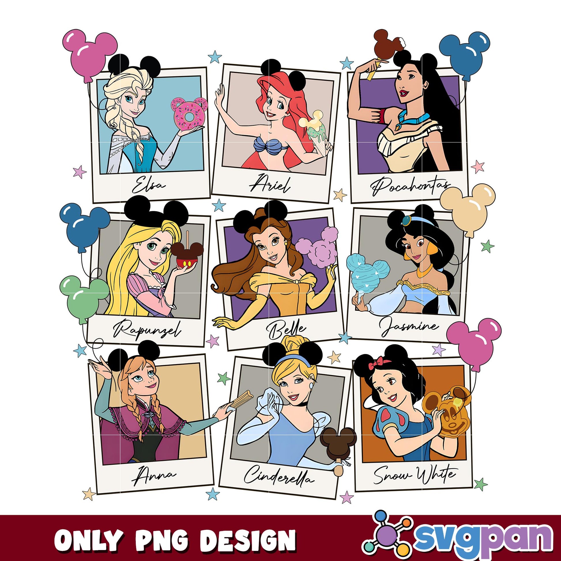 Disney princess mickey ears hat png