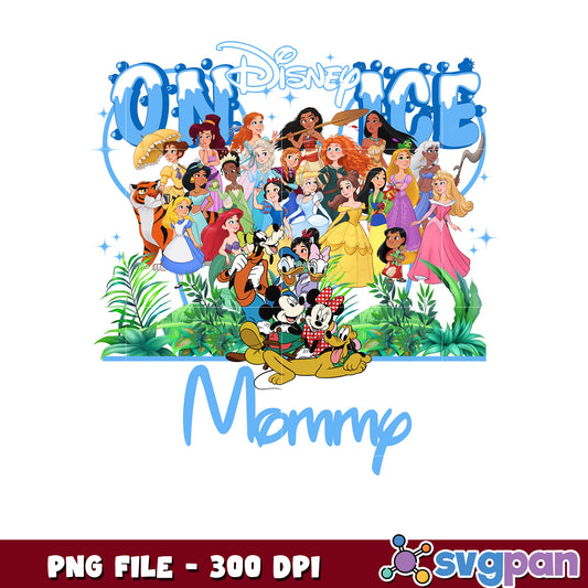 Disney princess on ice mommy png, mommy disney png, disney princess png