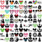 Disney quotes cartoon svg bundle, disney cruise 2025 svg, disney now svg