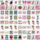 Disney school stuff svg bundle, disney characters svg, school spirit svg