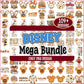 Disney thanksgiving design png bundle