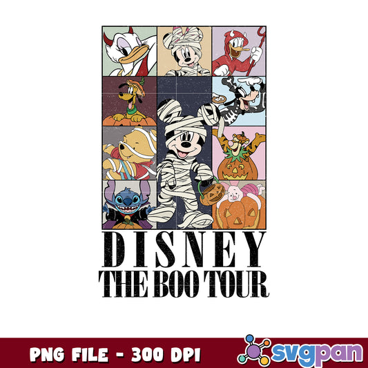 Disney the boo tour png, halloween candy png, spooky halloween png