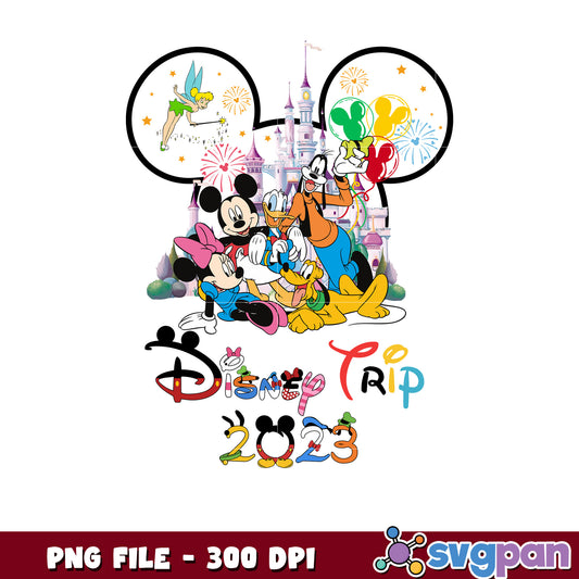 Disney trip 2023 png, disney cartoons png, disney png