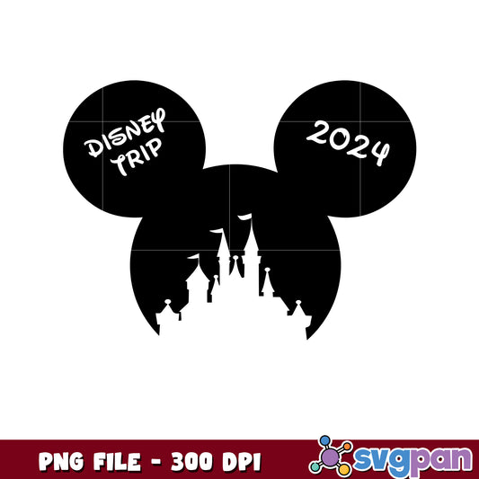 Disney trip 2024 png, disney tickets png, disney design png
