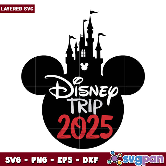 Disney trip design png, family vacation png, disney toys​ png