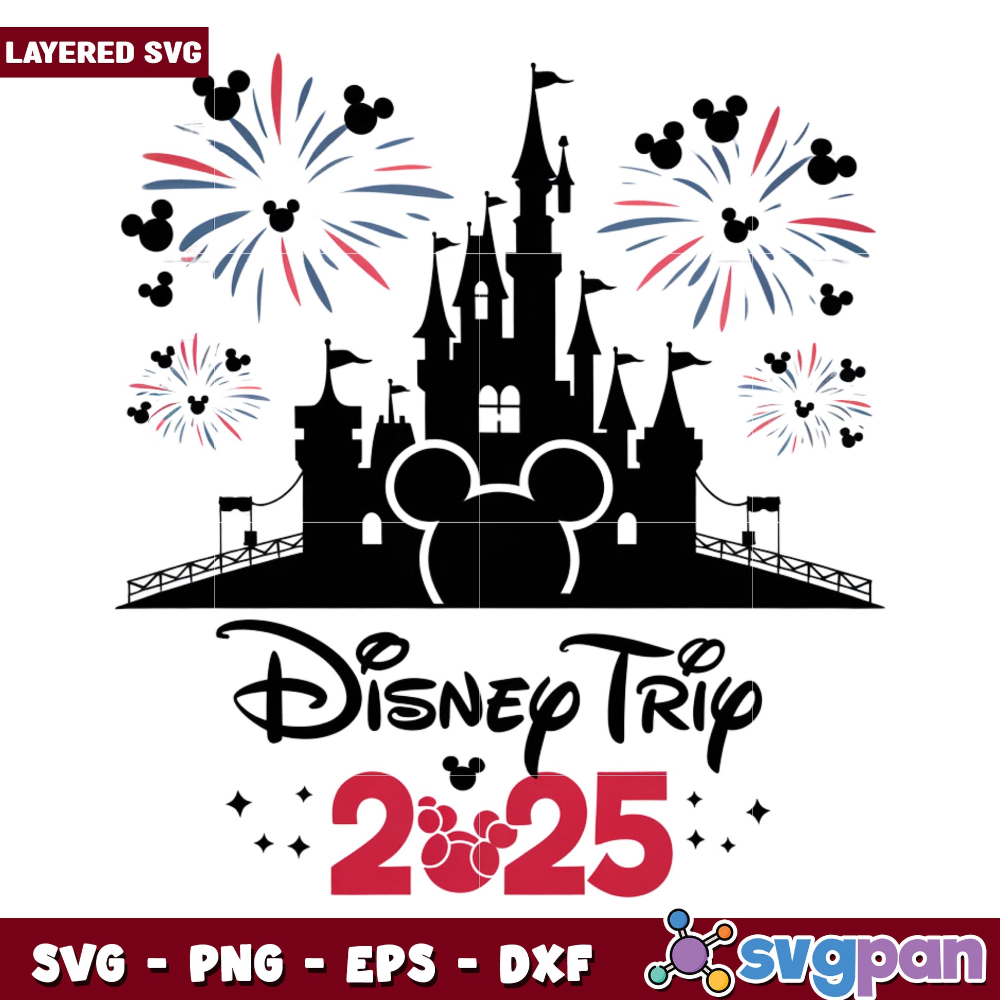 Disney trip png, disneyland vacation png,  disney cartoons png
