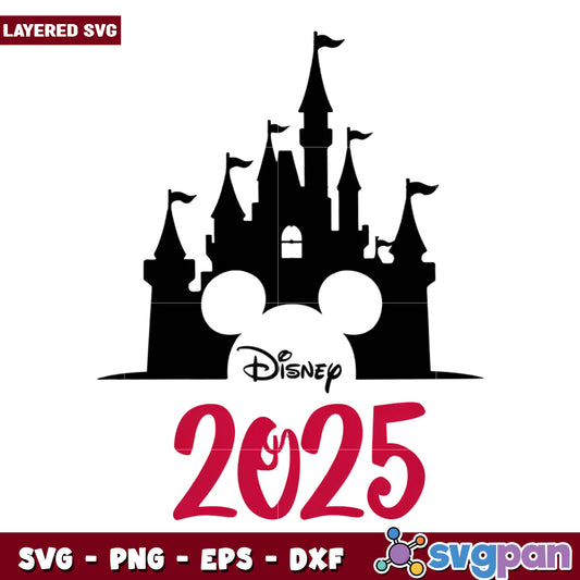 Disney vacation 2025 png, family vacation png, disney toys​ png