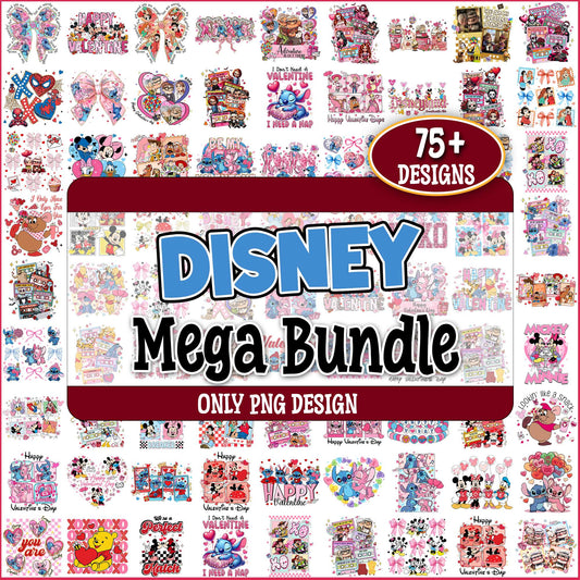 Disney valentine image png bundle