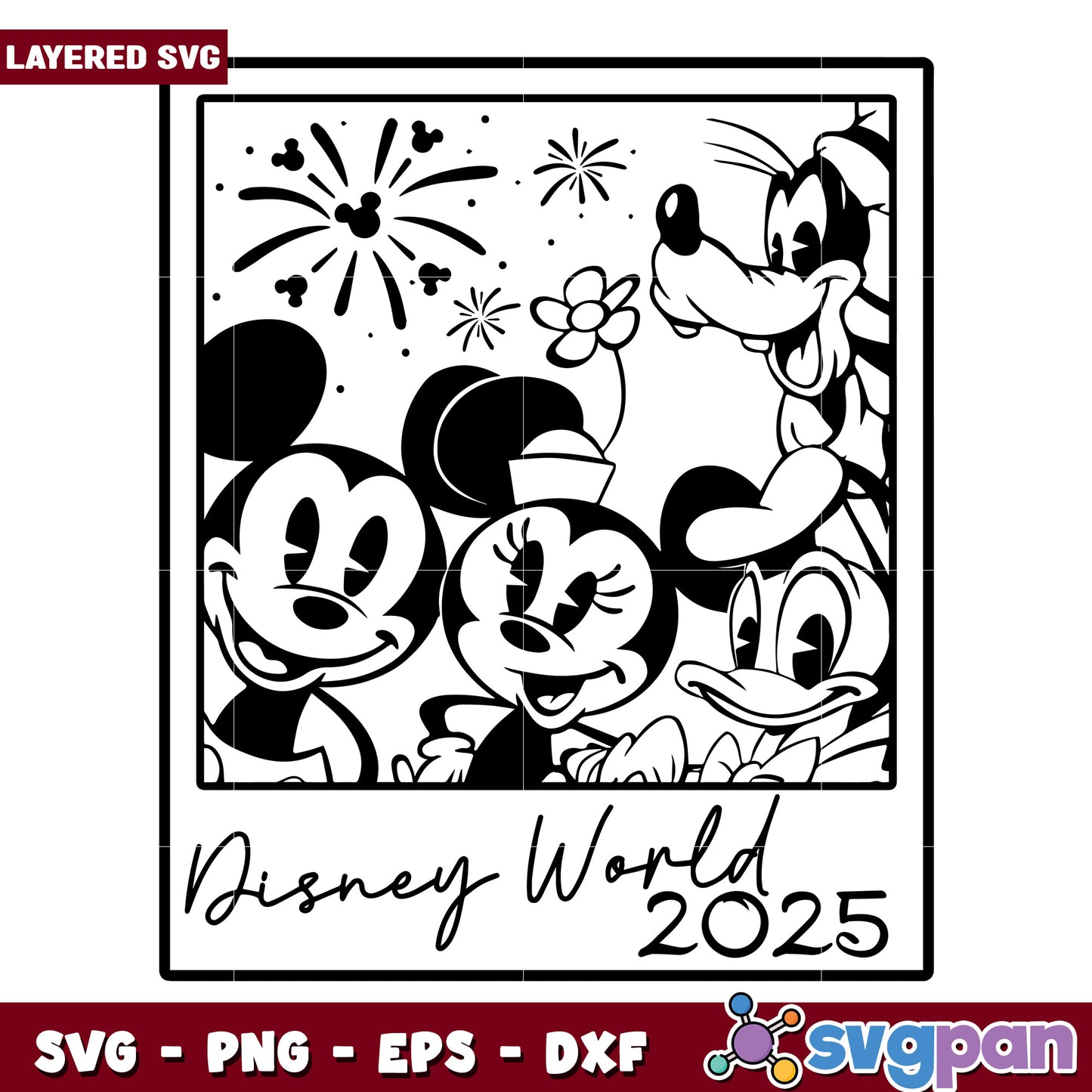 Disney world 2025 svg, disney mickey mouse svg, disney trip svg