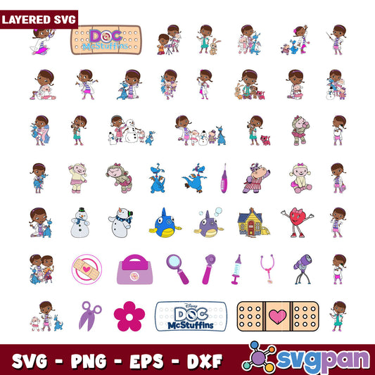 Doc McStuffins SVG Bundle