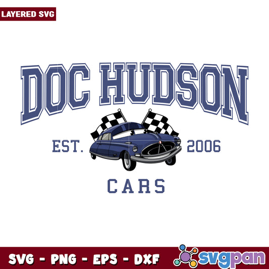 Doc hudson cars png, cars movie png, cars characters png