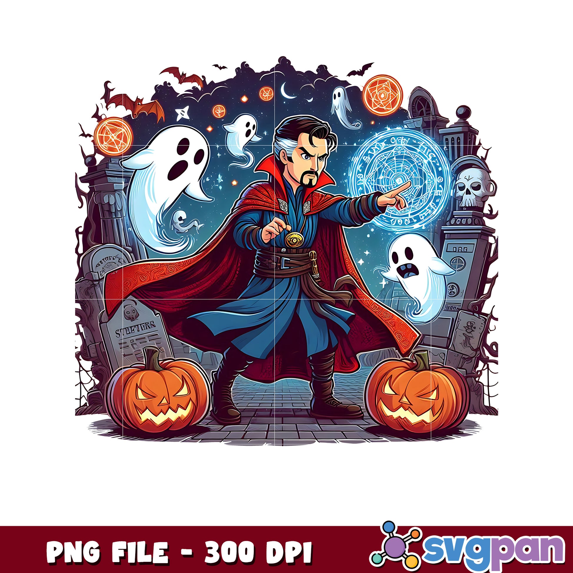 Docter strange png, spooky characters png, avengers halloween​​ ​png