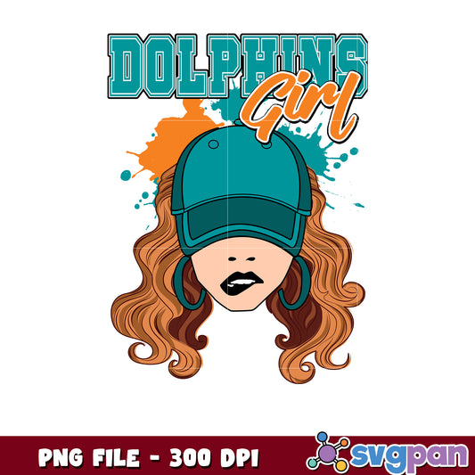 Dolphin girls logo design png, list of nfl teams png, nlf team logo png