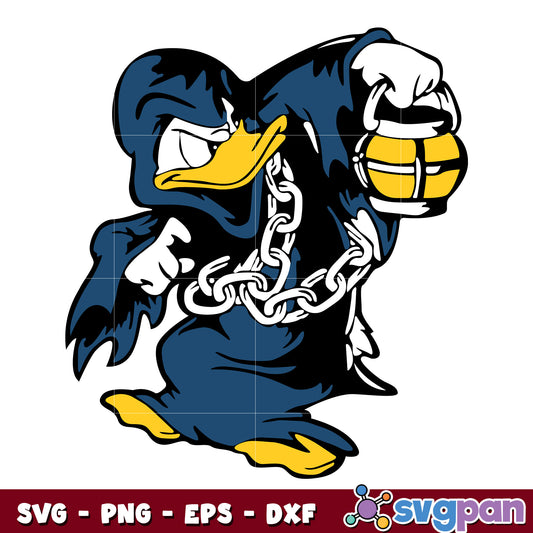Donald Duck Spooky Disney Halloween svg