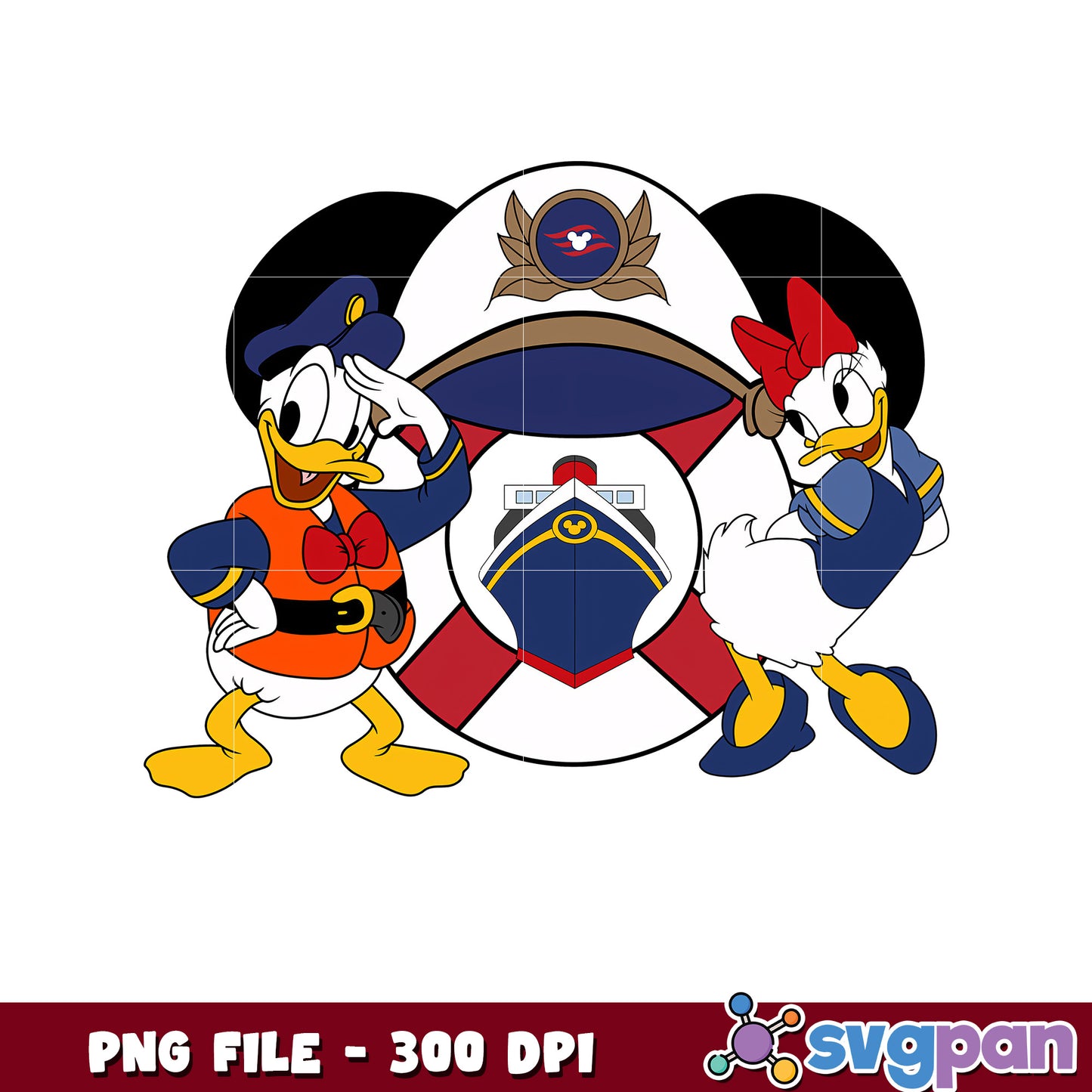 Donald and daisy cruise png, daisy and donald cruise png, disney donald and daisy cruise png