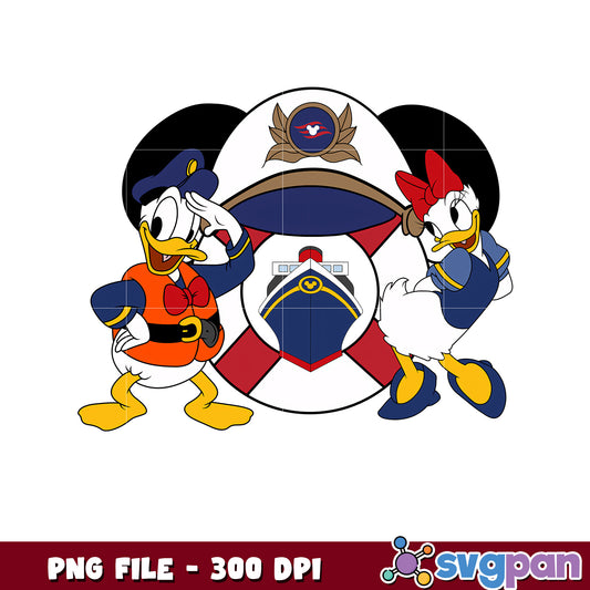 Donald and daisy cruise png, daisy and donald cruise png, disney donald and daisy cruise png