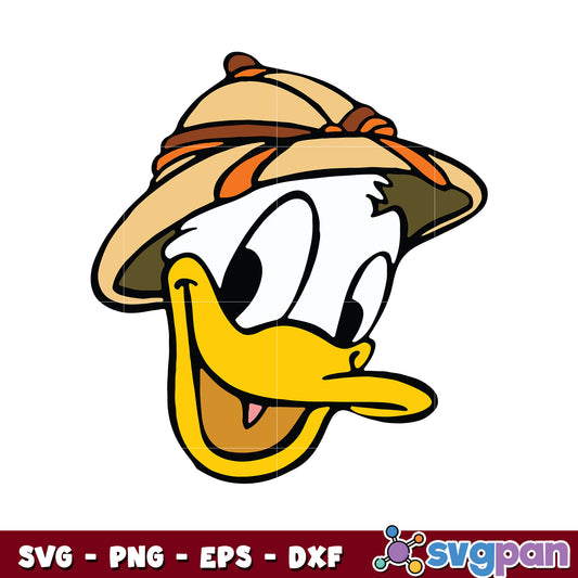 Donald duck head disney svg, disney donald svg, donald head svg