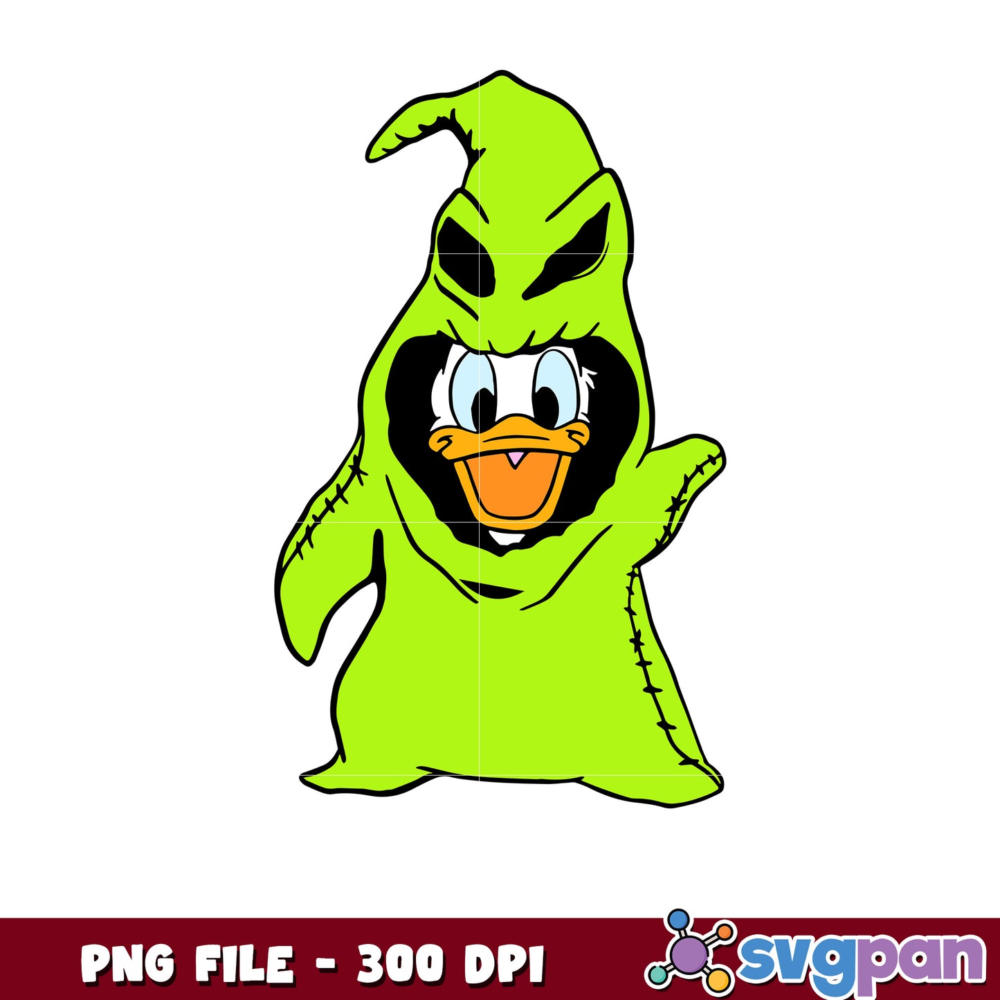 Donald oogie png, halloween oogie boogie png, halloween toys png