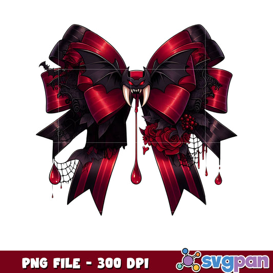 Dracula red bowtie png, spooky vacation png, avengers decorations​​ ​png
