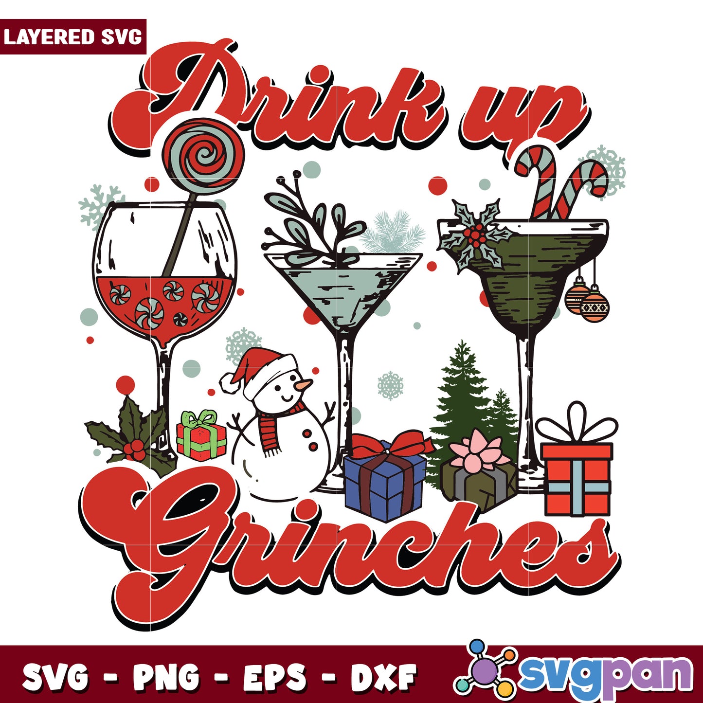 Drink up grinchy svg, funny quotes svg, grinch friends svg