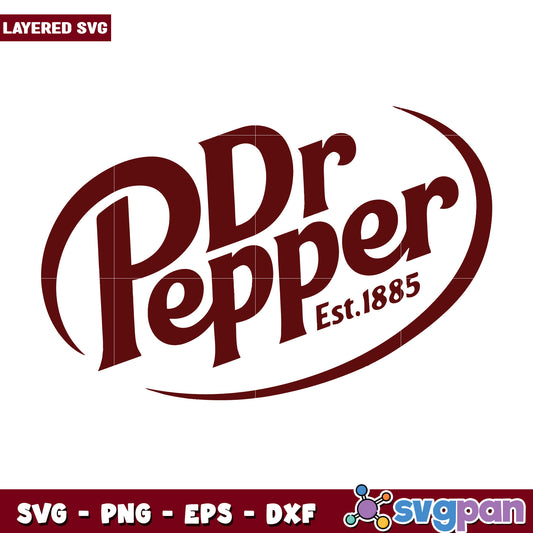Dr pepper creative design svg, dr pepper funny​ svg