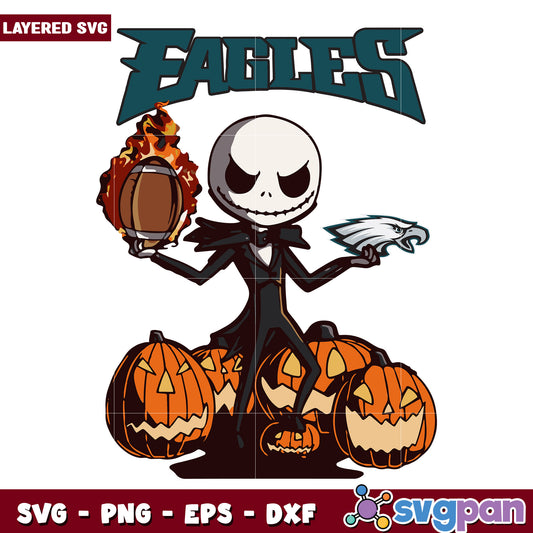 Eagles philadelphia Jack svg, nfl teams svg, super bowl svg