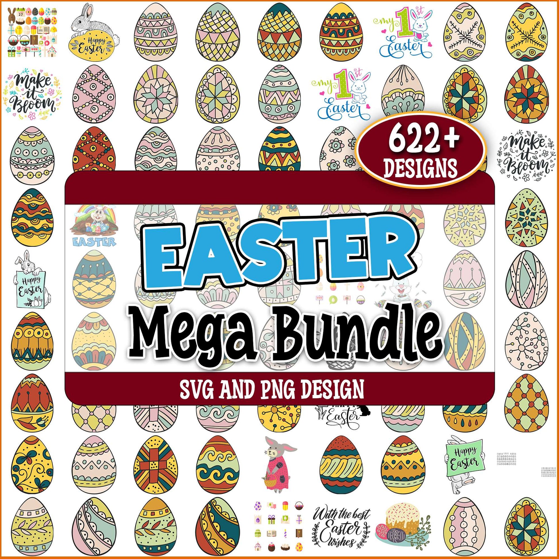 Easter enormous collection svg bundle