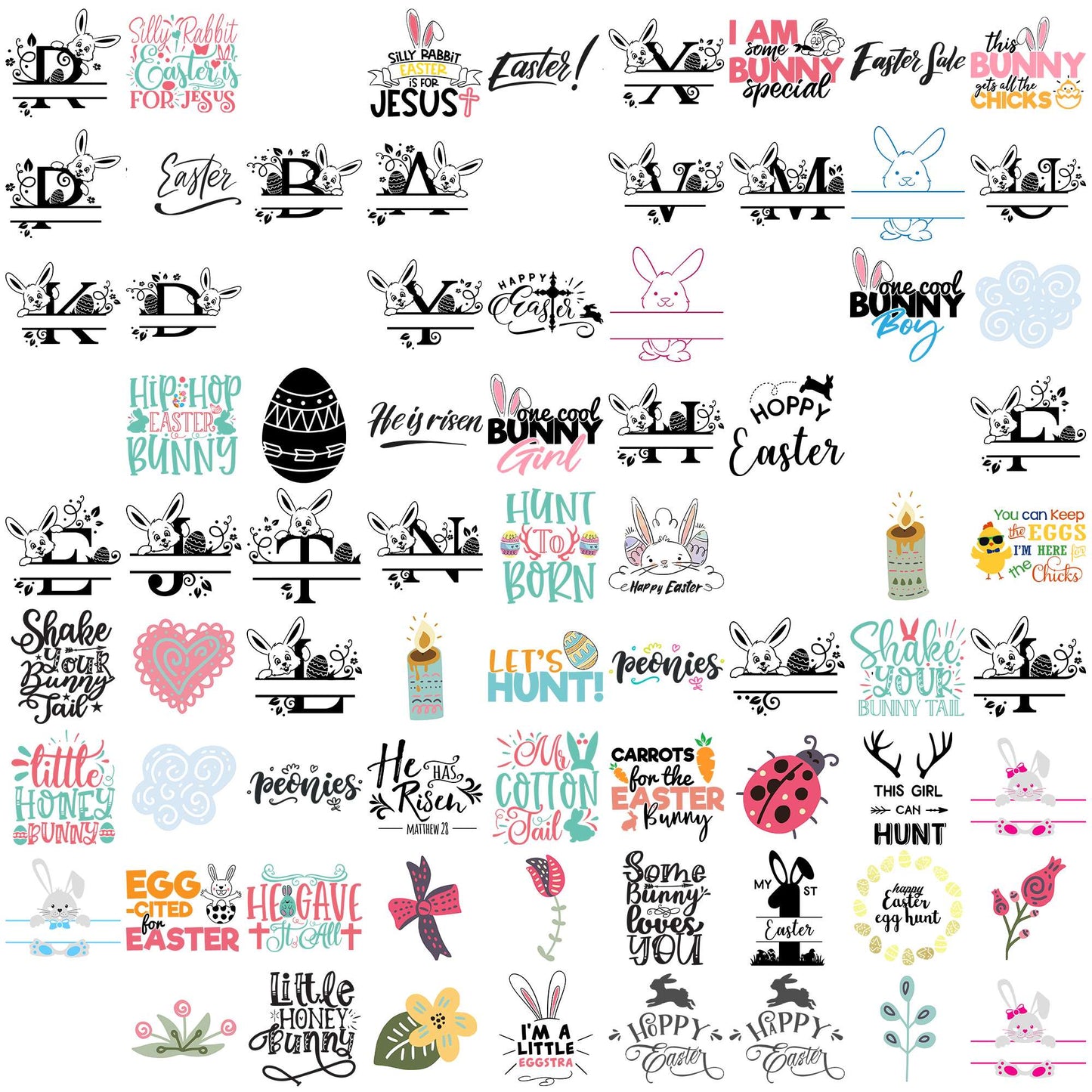 Easter enormous collection svg bundle, easter 2025 svg, easter svg
