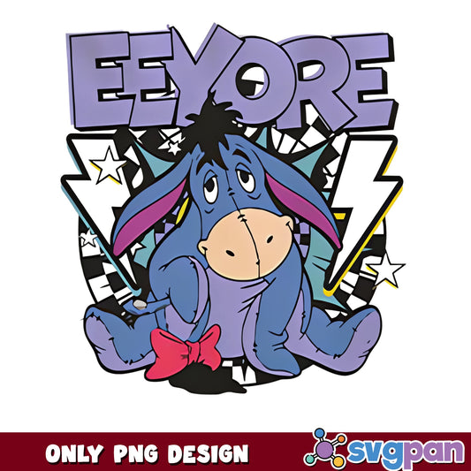 Eeyore Retro PNG, Winnie The Pooh Disney PNG, Donkey PNG