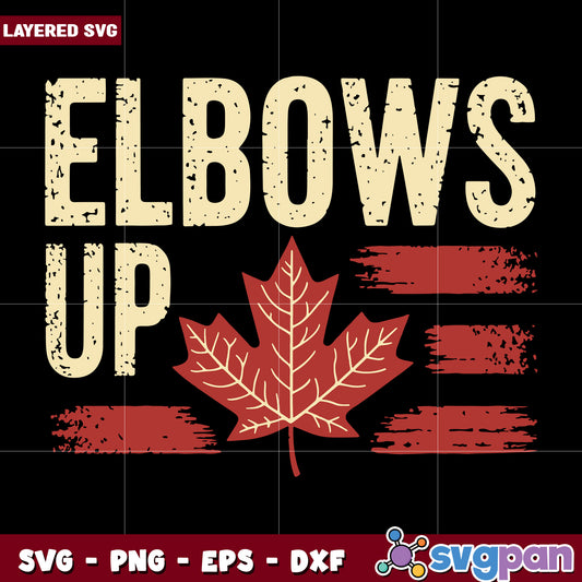 Elbows up canada design svg, elbows up svg, canada search trend svg