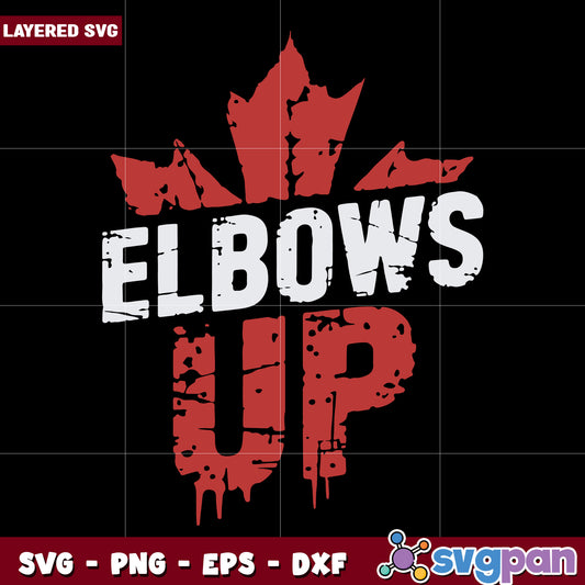 Elbows up canada leaf svg, elbows up svg, canada search trend svg (2)