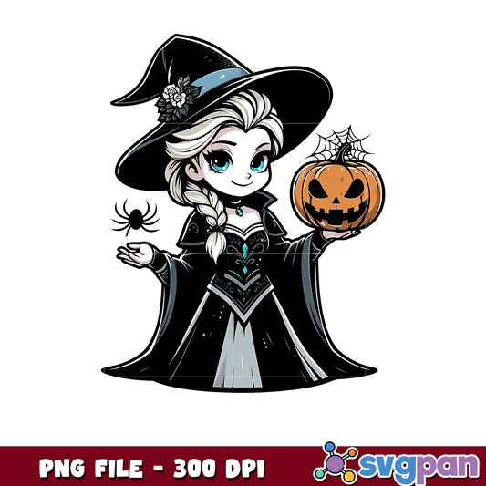 Elsa halloween witch png, disney princess png, disneyland halloween png
