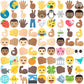 Emoji collection svg bundle, emojis svg, tiktok emojis svg