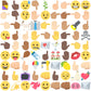 Emoji collection svg bundle, emojis svg, tiktok emojis svg
