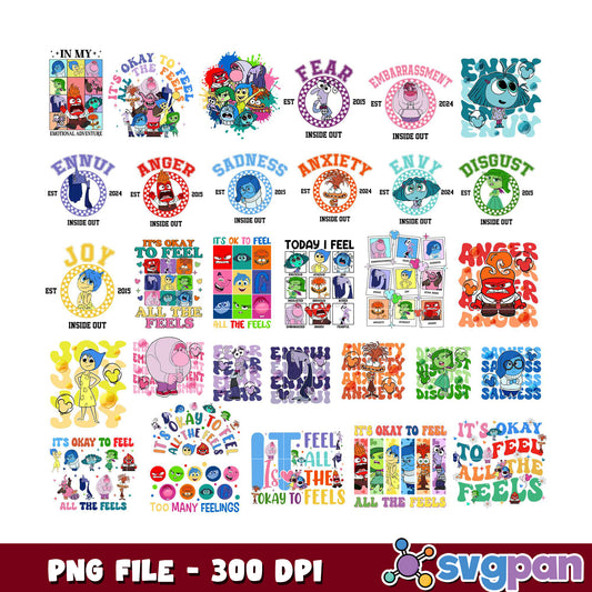 Emotional Adventure Bundle PNG for All Ages