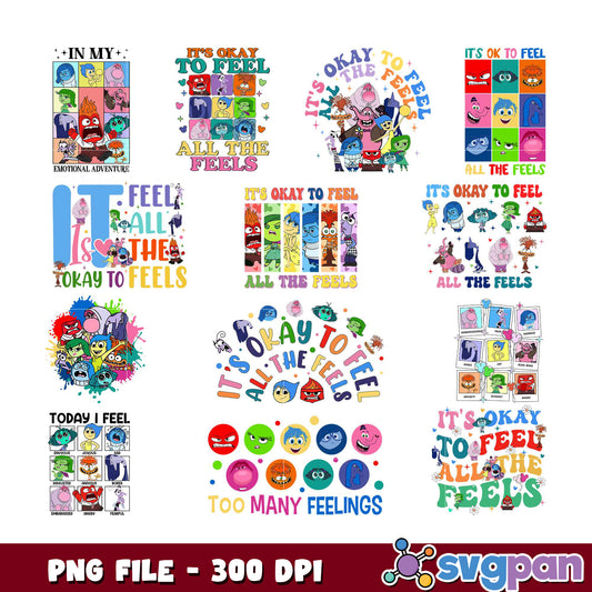 Emotional Adventure PNG Bundle for All the Feels