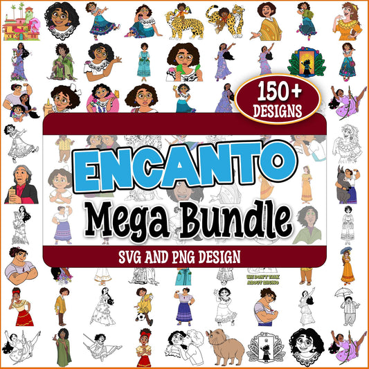 Encanto sketch svg bundle