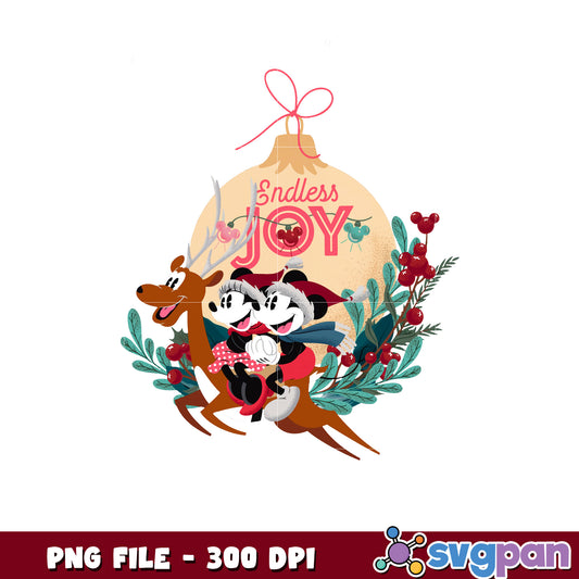 Endles joy png, happy christmas​ png, vacations png