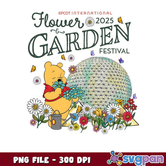 Epcot International Flower and Garden Festival PNG 2025