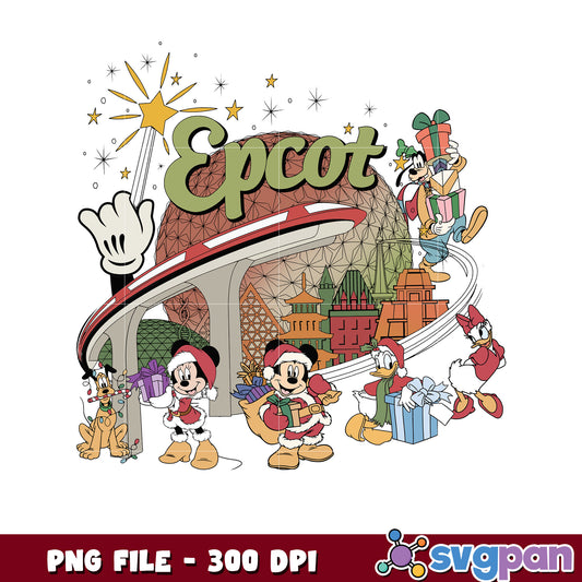 Epcot world png, happy christmas​ png, vacations png