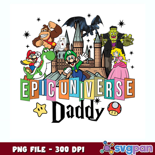 Epic universal daddy png, universal png, father day png