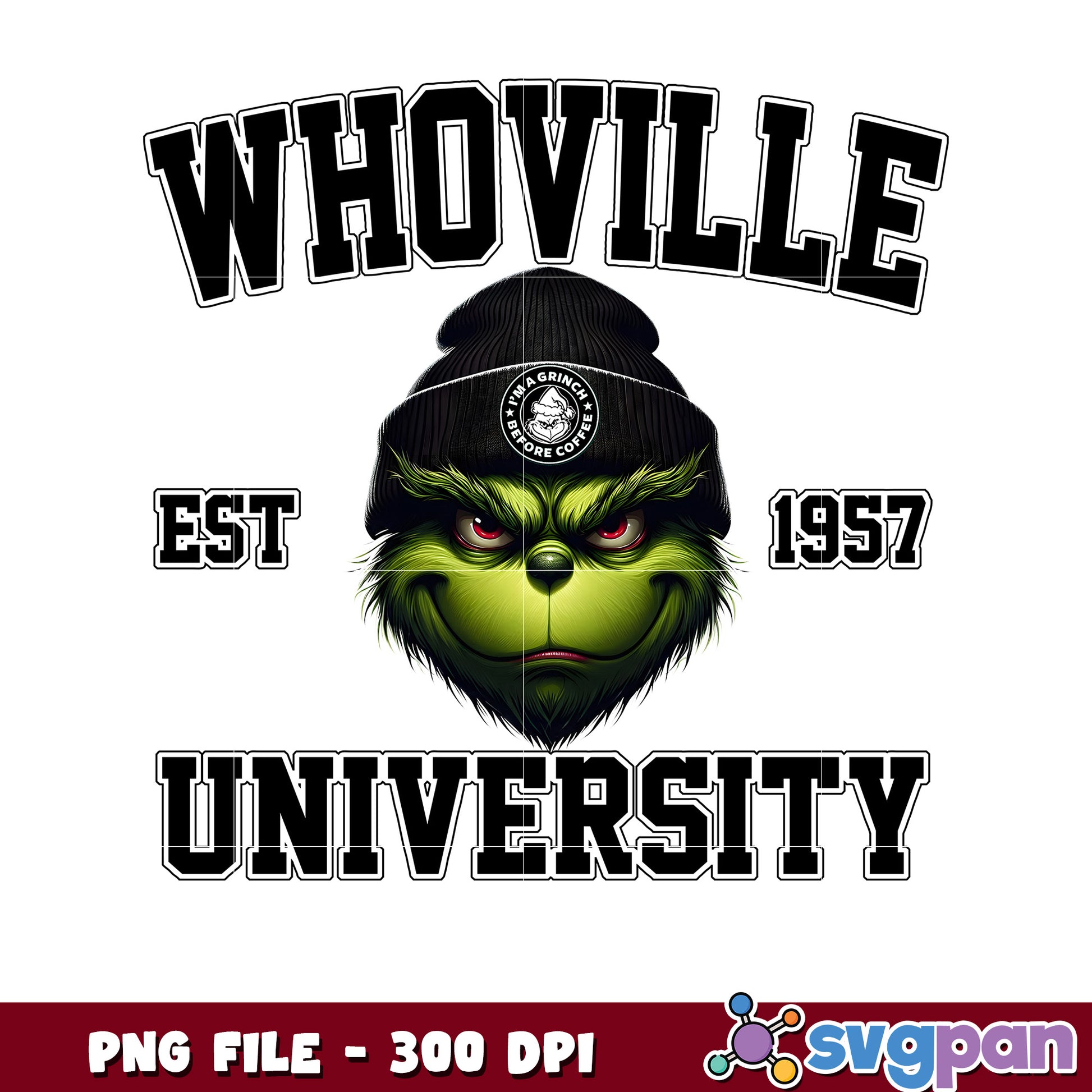 Est 1957 whoville png, cartoon grinch png, blue grinch​ ​png