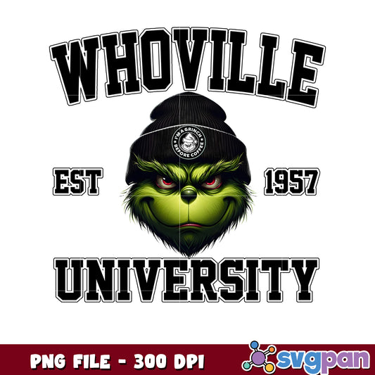 Est 1957 whoville png, cartoon grinch png, blue grinch​ ​png