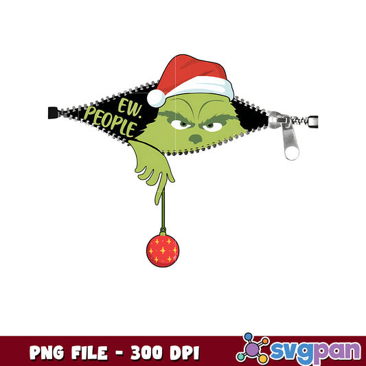 Ew People Merry Grinchmas png, grinch memes png, grinchmas png