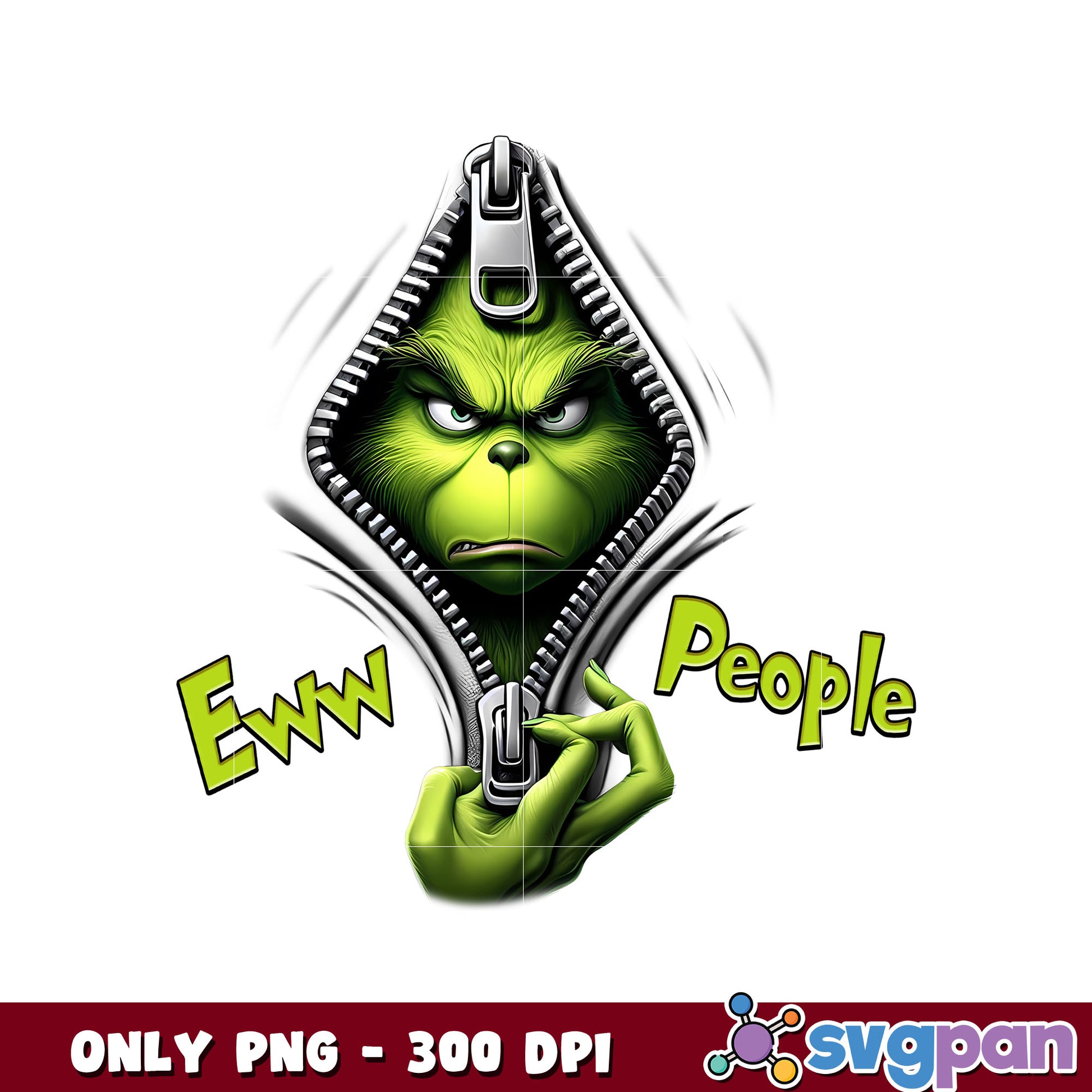 Ew people grinch christmas png