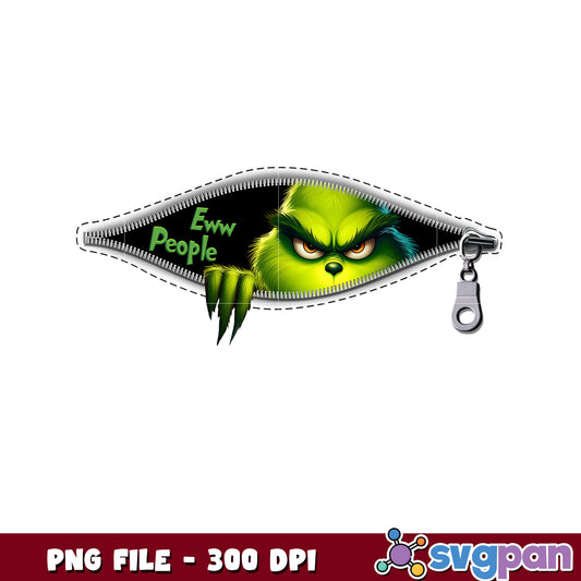Ew people grinch png, baby grinch​ png, grinch face​ png