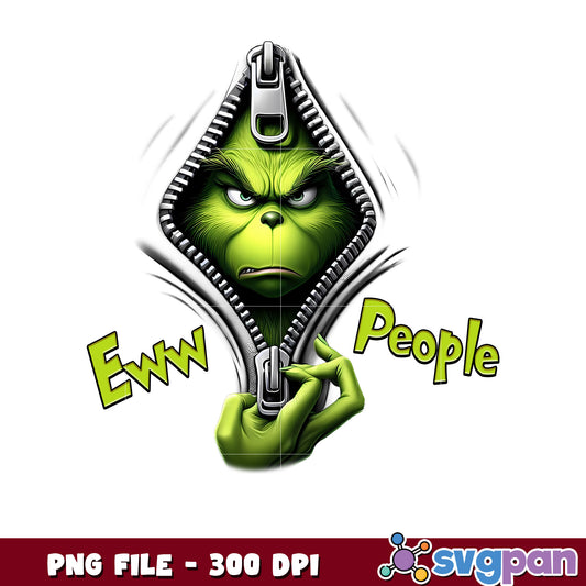 Eww people png, grinch tree png, grinch pajamas​ png