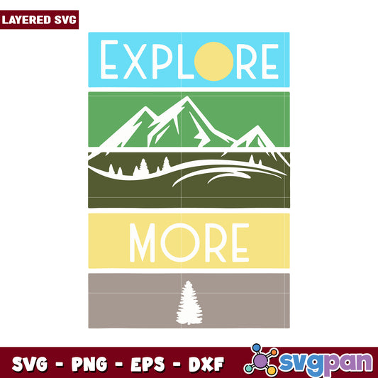 Explore More Layered SVG Design for Nature Lovers, Ideal for Crafts